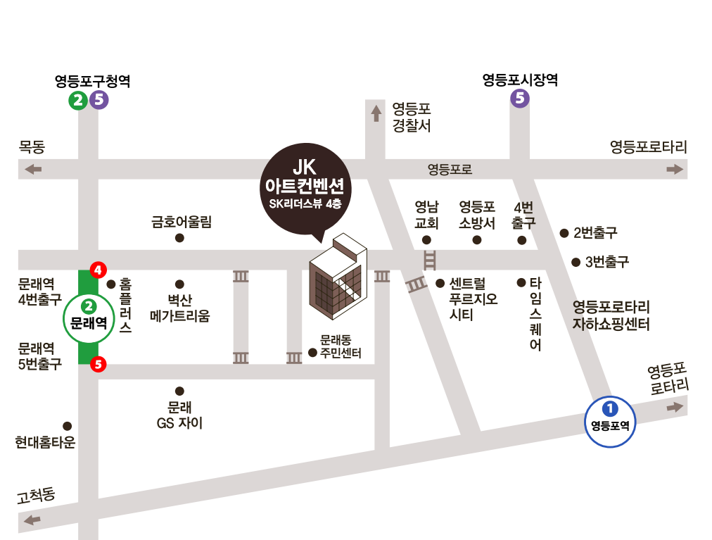 오시는 길 지도